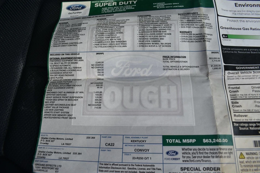 2022 Ford Super Duty 4th Gen - Image 18 of 21