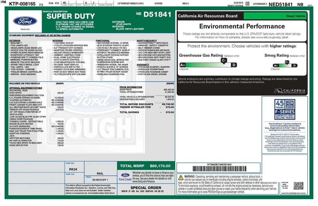 2022 Ford Super Duty 4th Gen - Image 7 of 21