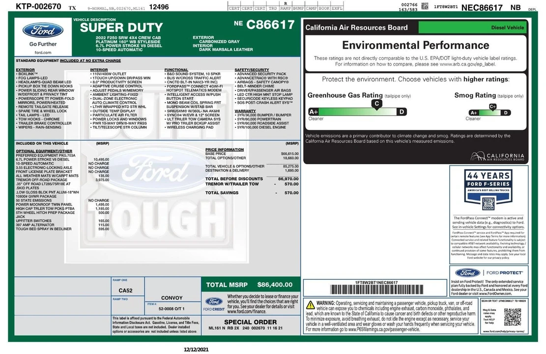 2022 Ford Super Duty 4th Gen - Image 6 of 31