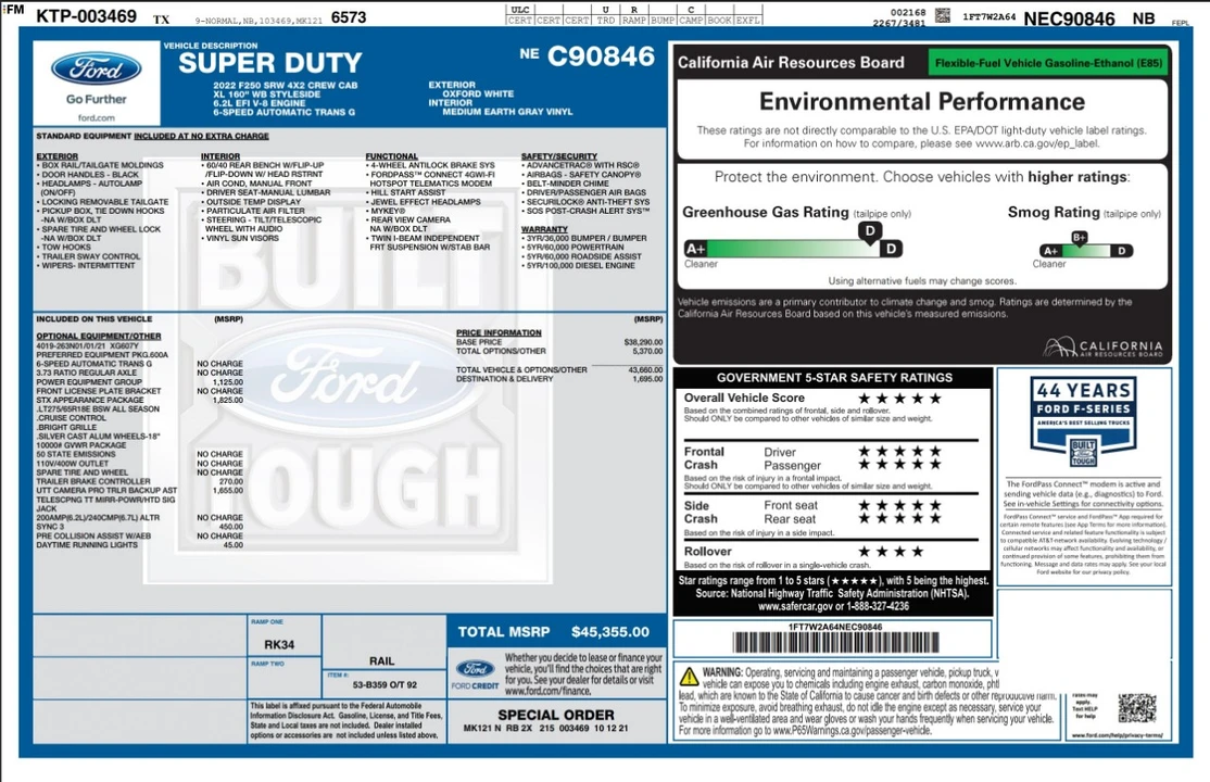 2022 Ford Super Duty 4th Gen - Image 4 of 12