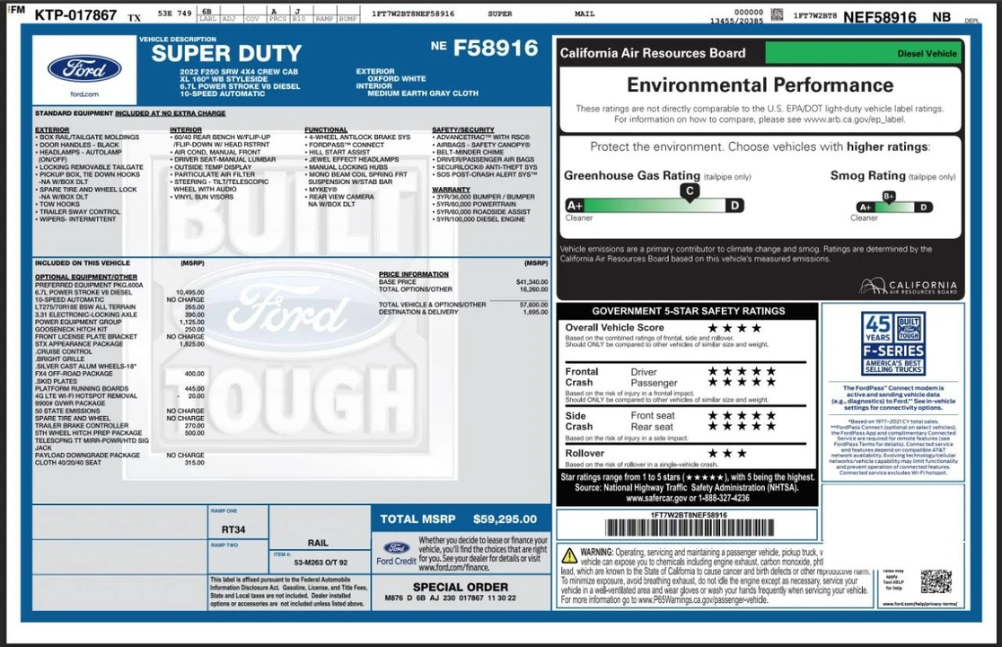 2022 Ford Super Duty 4th Gen - Image 3 of 20