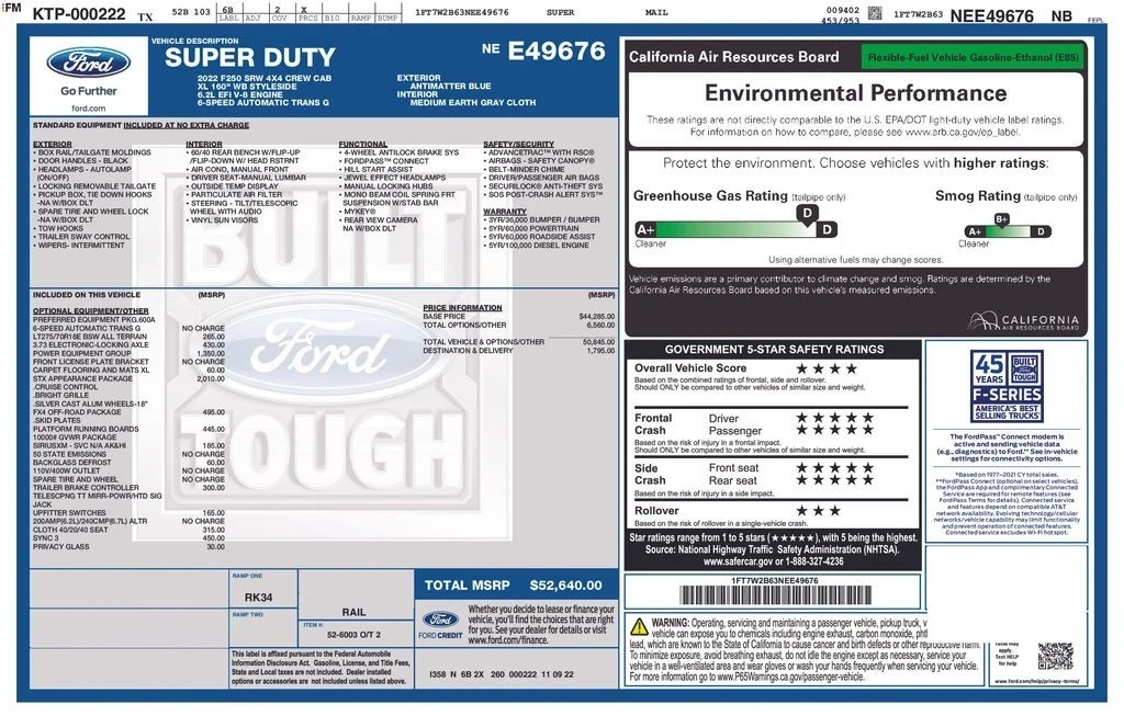 2022 Ford Super Duty 5th Gen - Image 2 of 12