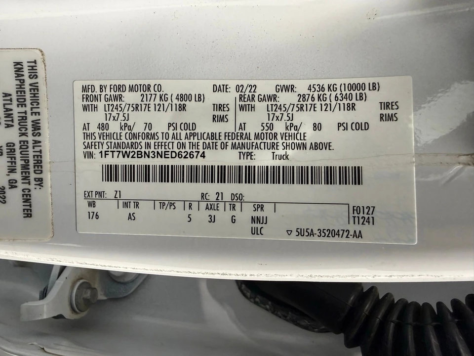 2022 Ford Super Duty 4th Gen - Image 17 of 21