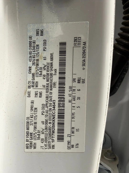 2022 Ford Super Duty 4th Gen - Image 16 of 21