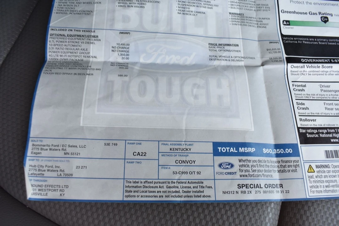 2022 Ford Super Duty 4th Gen - Image 17 of 21