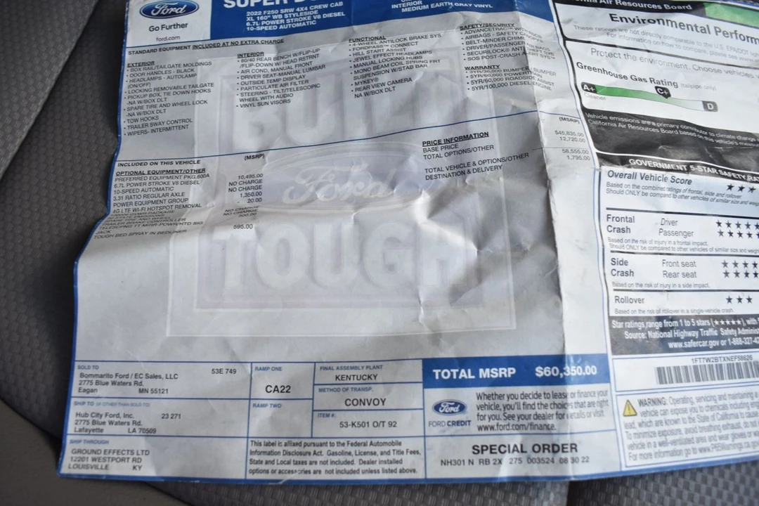 2022 Ford Super Duty 4th Gen - Image 16 of 21