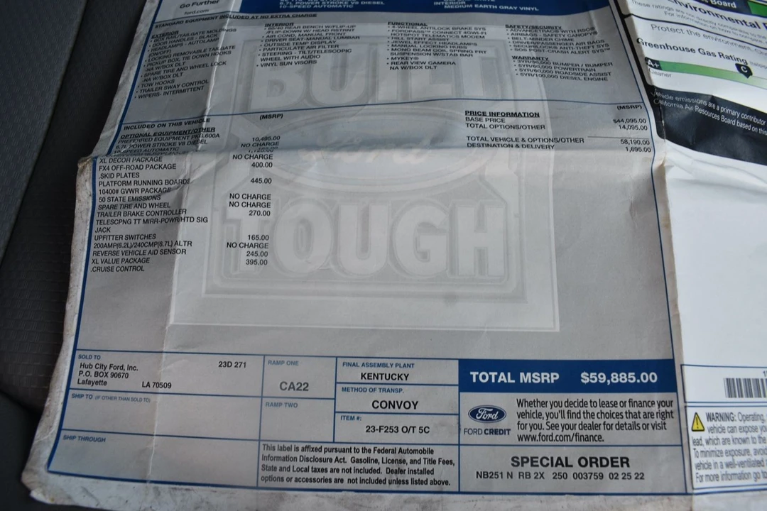 2022 Ford Super Duty 5th Gen - Image 18 of 21