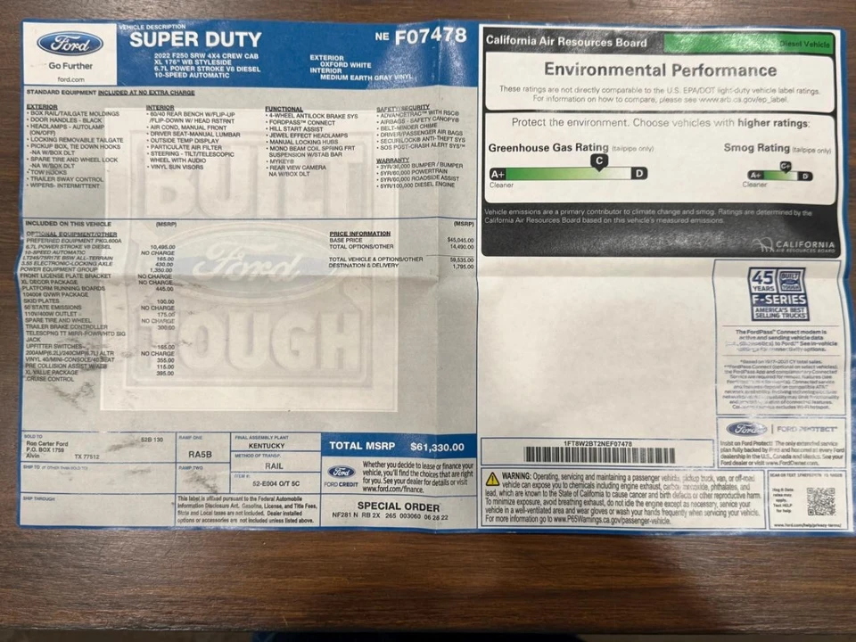 2022 Ford Super Duty 4th Gen - Image 4 of 31