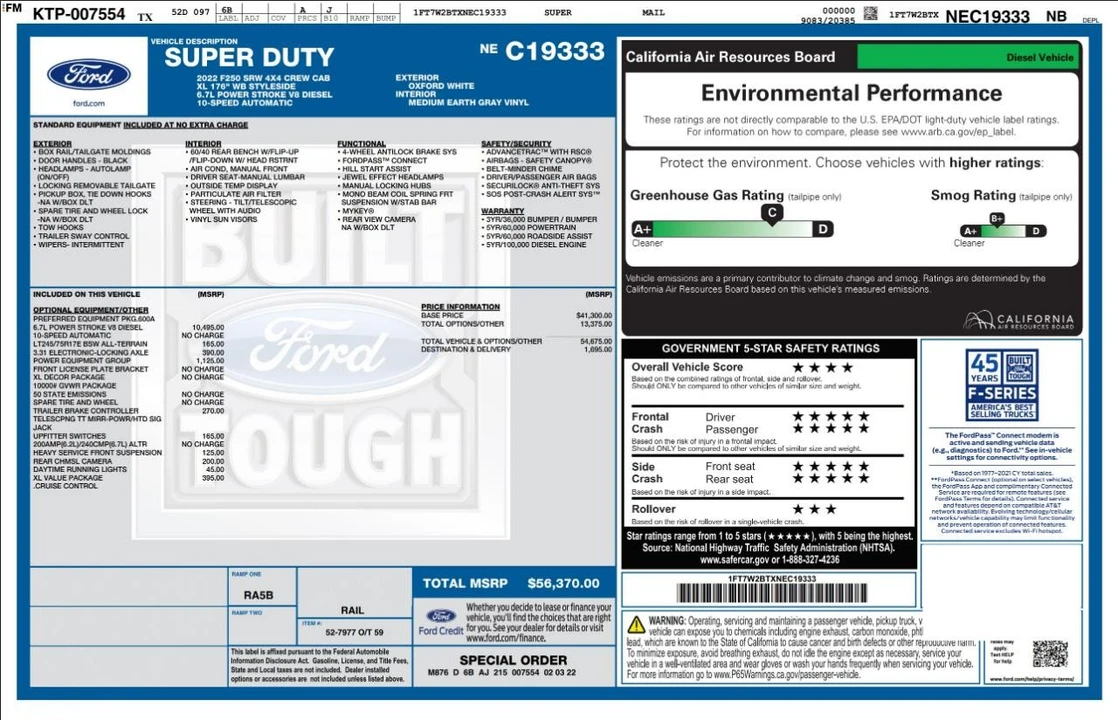 2022 Ford Super Duty 4th Gen - Image 4 of 31