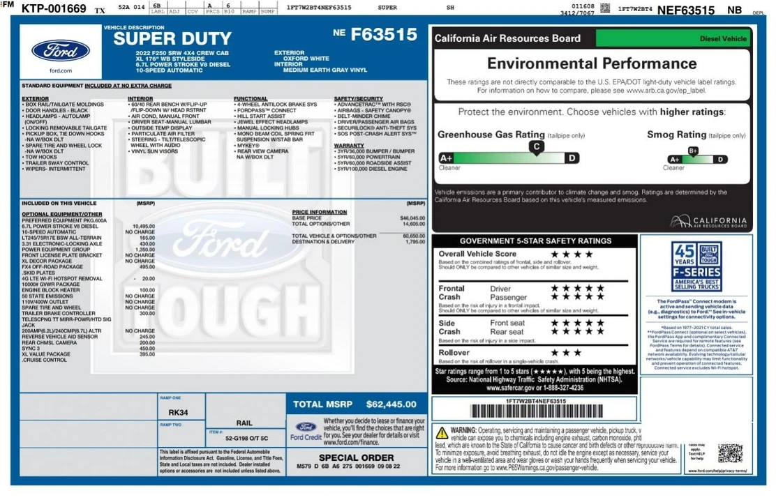 2022 Ford Super Duty 4th Gen - Image 3 of 21