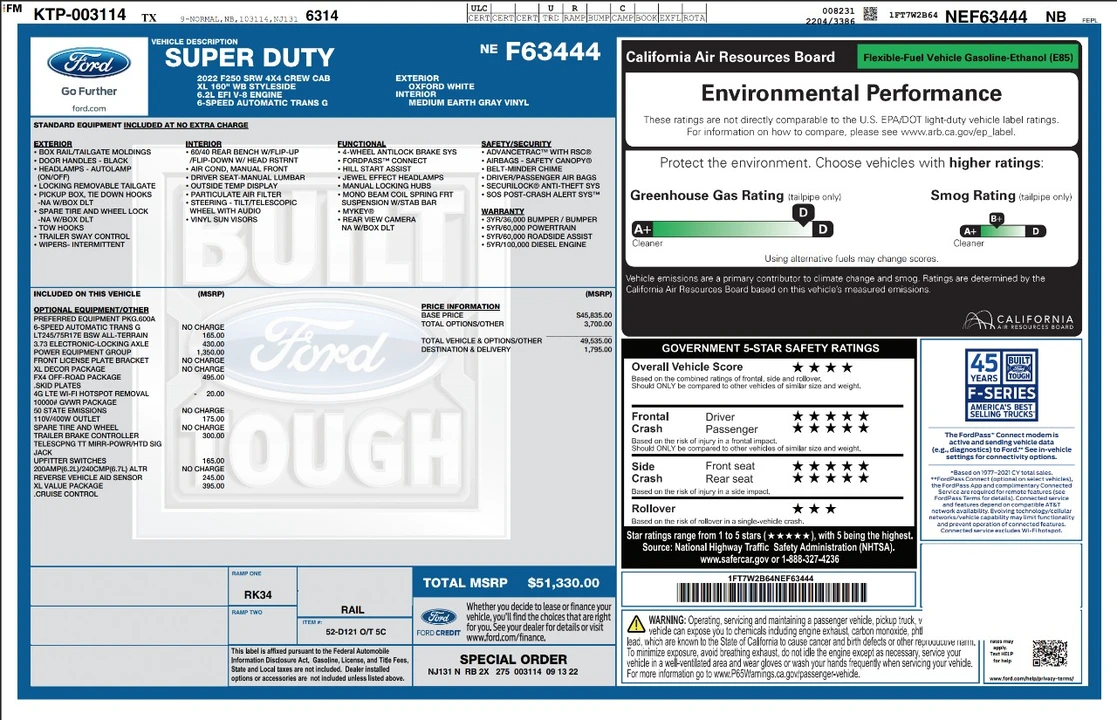 2022 Ford Super Duty 5th Gen - Image 4 of 12
