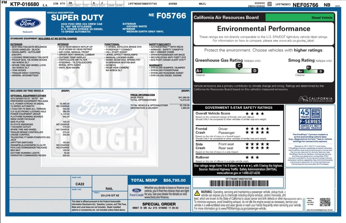 2022 Ford Super Duty 5th Gen - Image 4 of 12