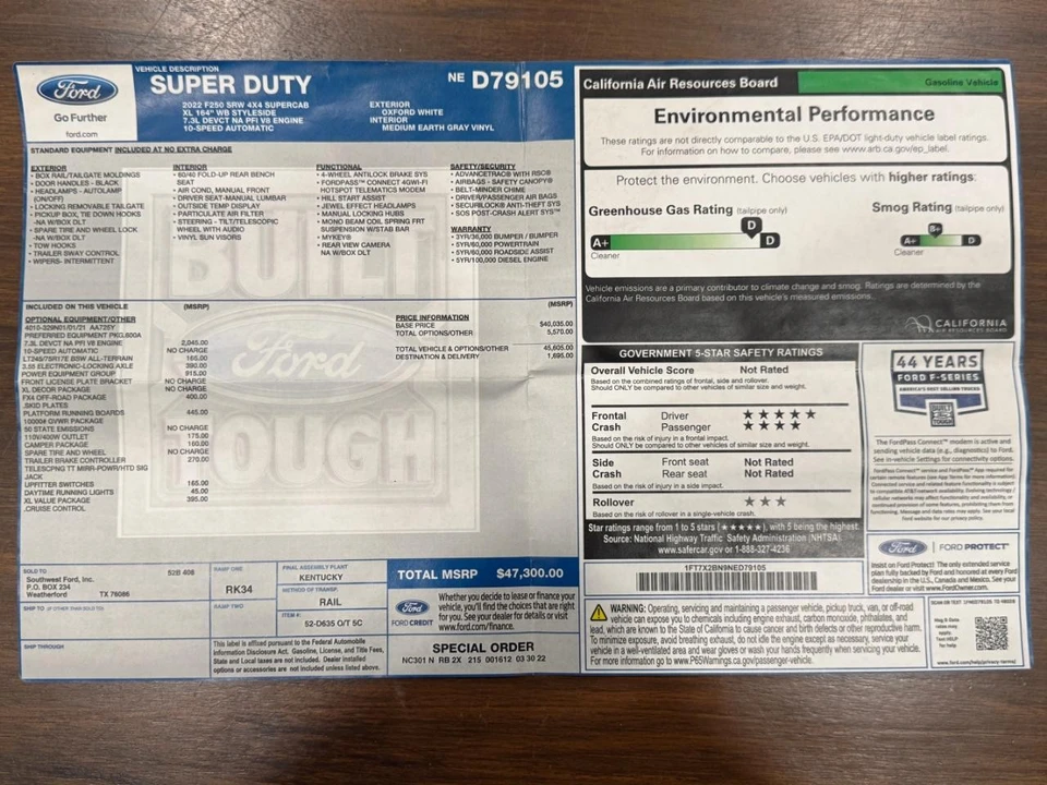 2022 Ford Super Duty 4th Gen - Image 15 of 19