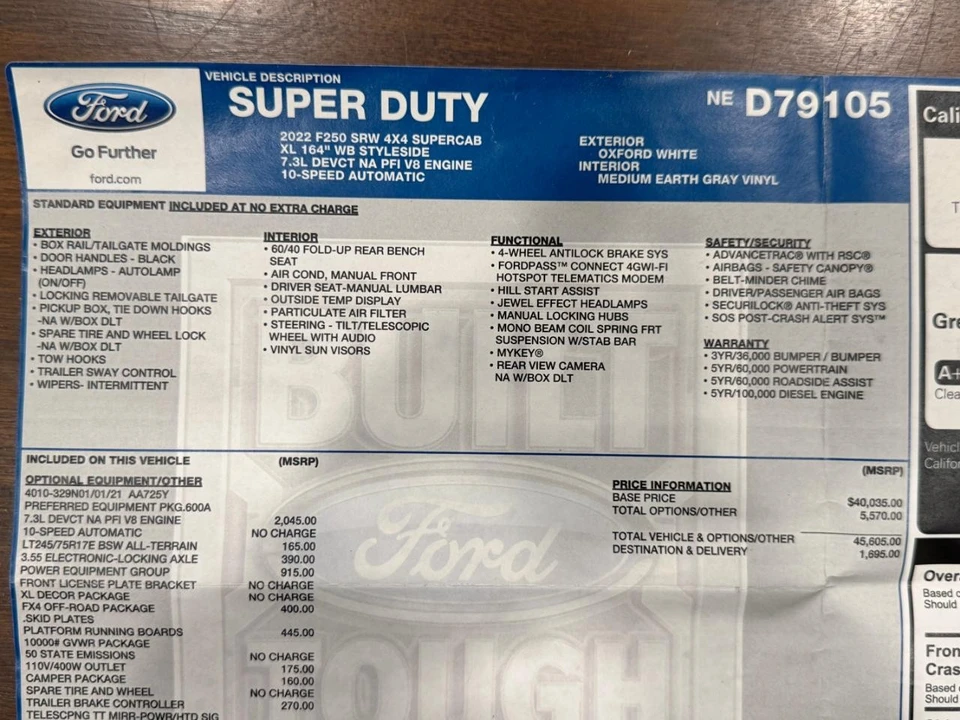 2022 Ford Super Duty 4th Gen - Image 16 of 19