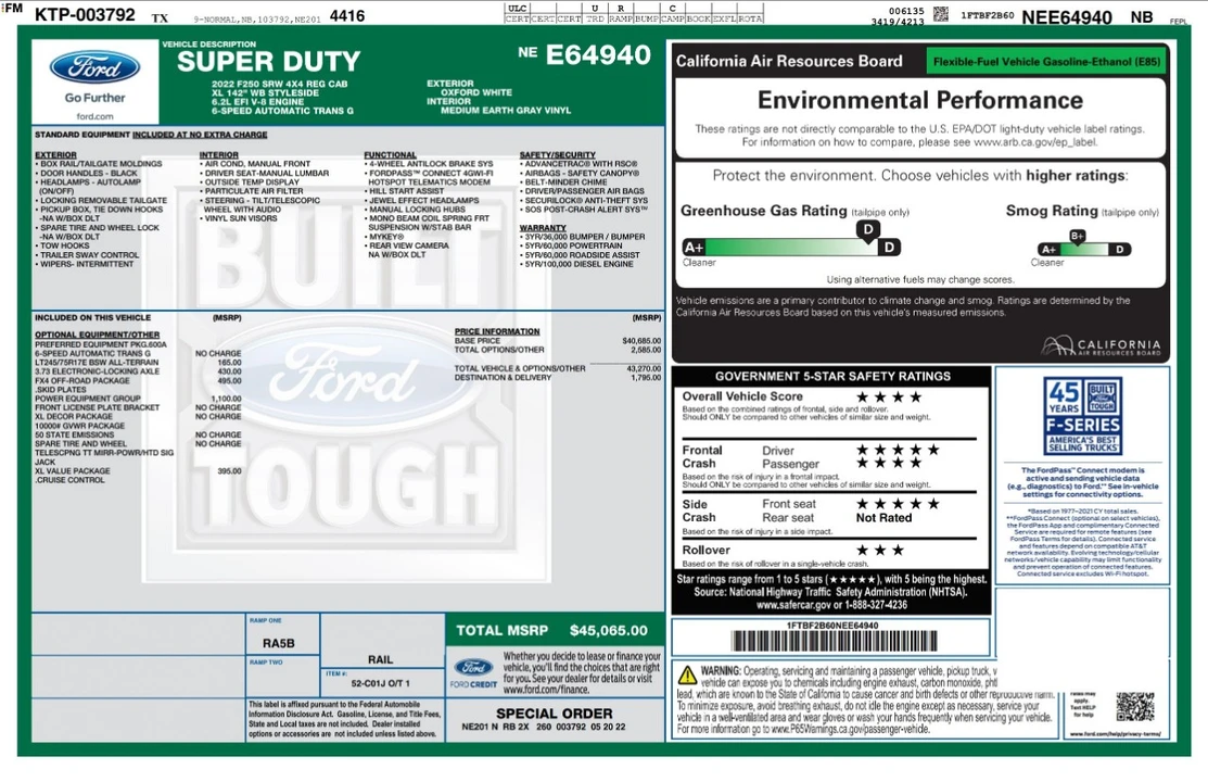 2022 Ford Super Duty 4th Gen - Image 4 of 12