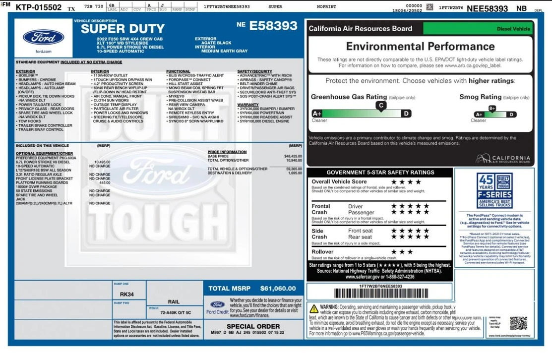 2022 Ford Super Duty 4th Gen - Image 4 of 21