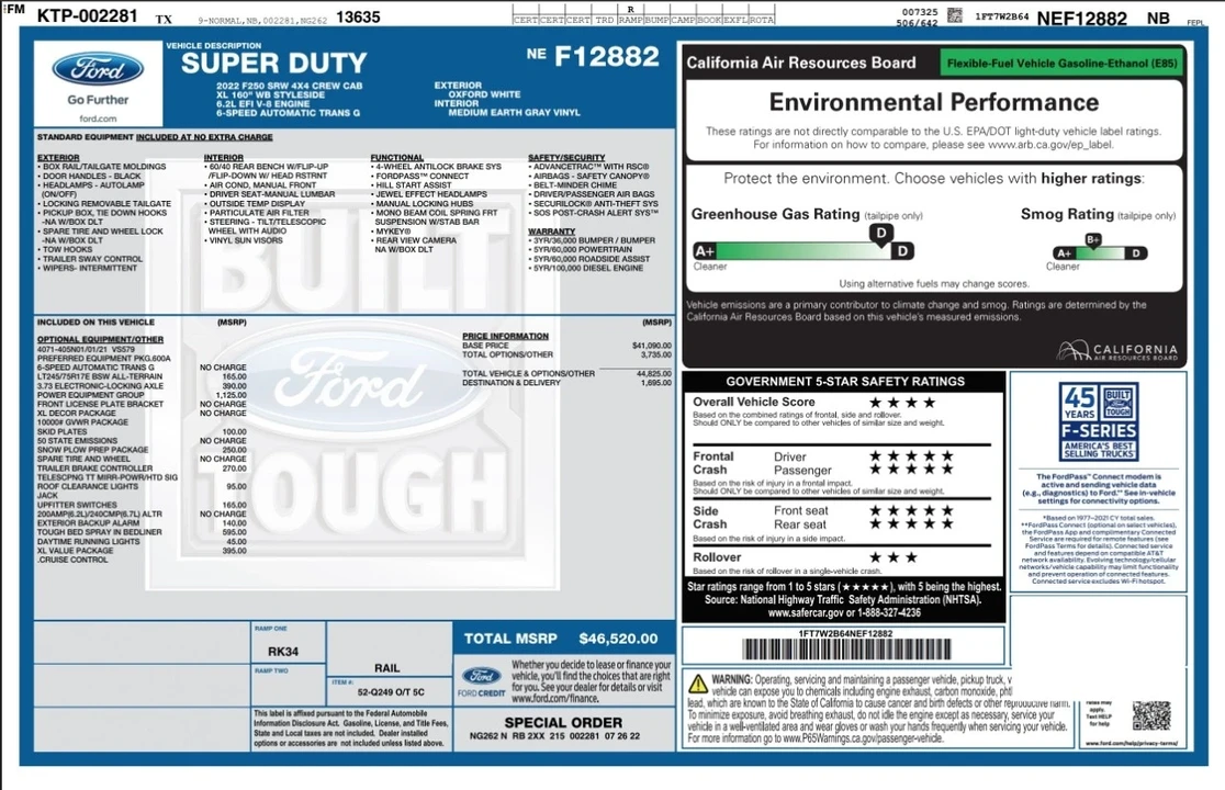 2022 Ford Super Duty 4th Gen - Image 7 of 7
