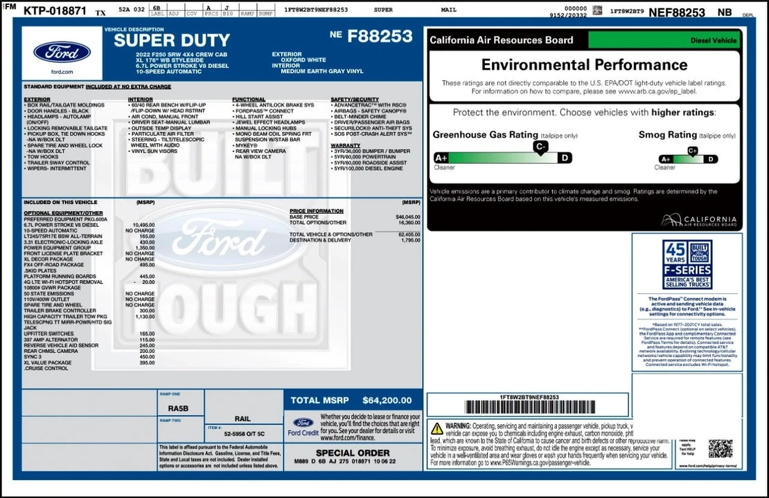 2022 Ford Super Duty 4th Gen - Image 4 of 12