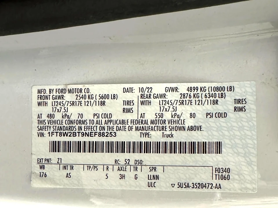 2022 Ford Super Duty 4th Gen - Image 6 of 7