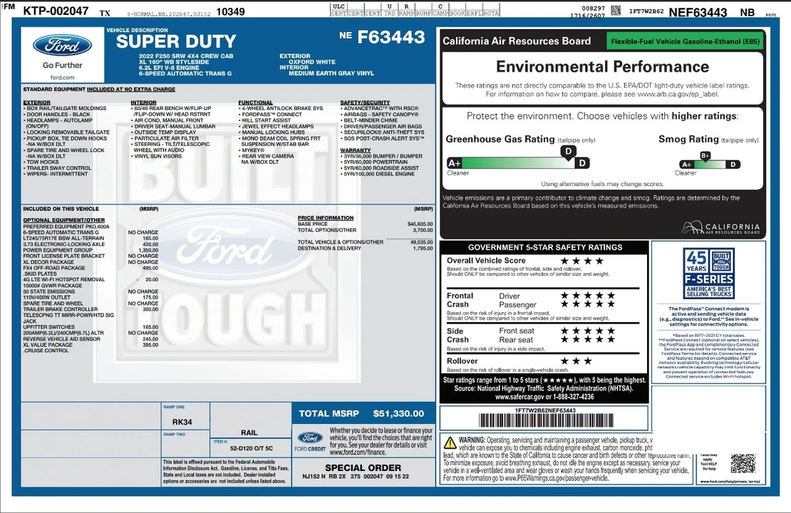 2022 Ford Super Duty 4th Gen - Image 4 of 12