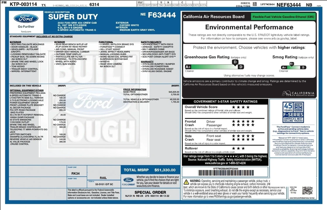 2022 Ford Super Duty 4th Gen - Image 4 of 12
