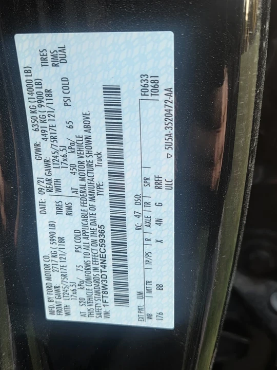 2022 Ford Super Duty 4th Gen - Image 6 of 17