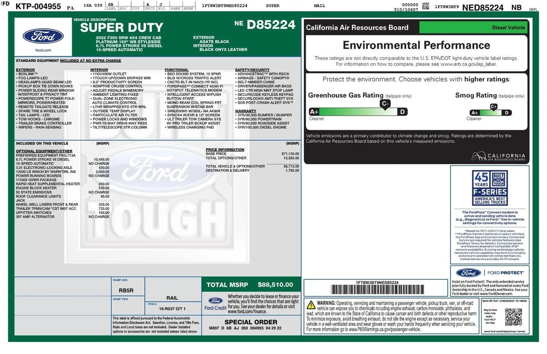 2022 Ford Super Duty 4th Gen - Image 4 of 12