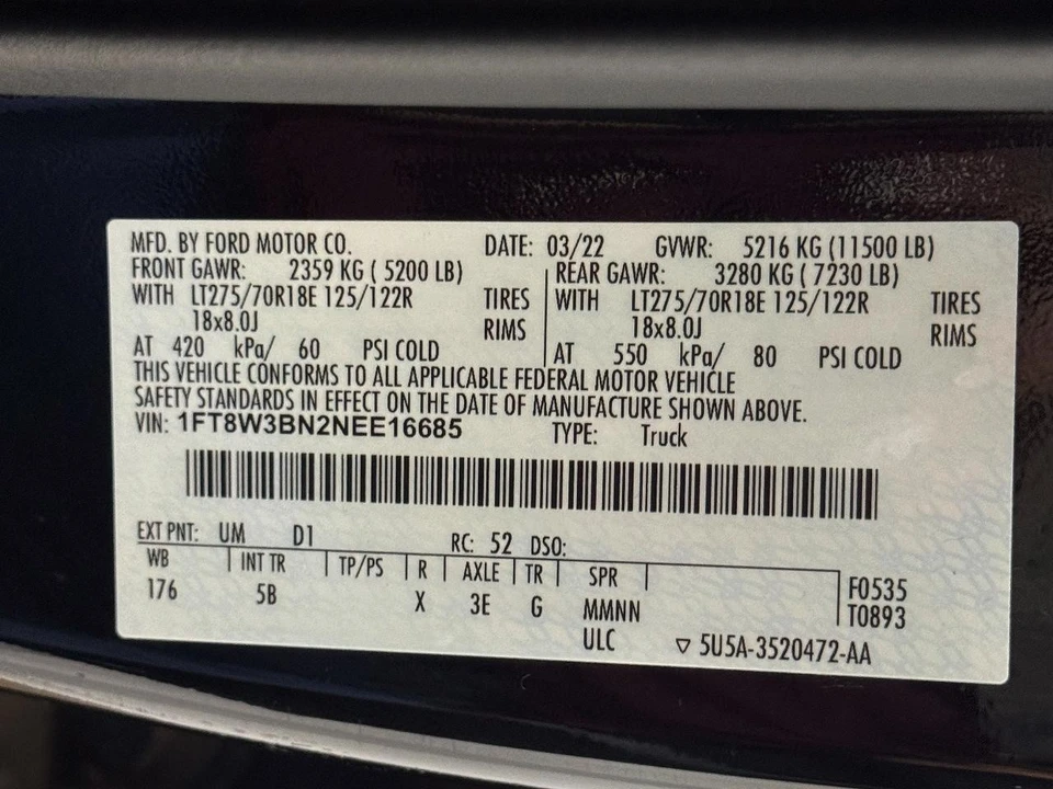 2022 Ford Super Duty 4th Gen - Image 29 of 29