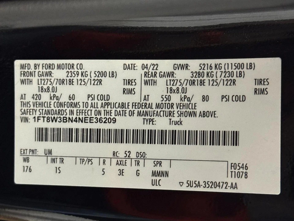 2022 Ford Super Duty 4th Gen - Image 28 of 29