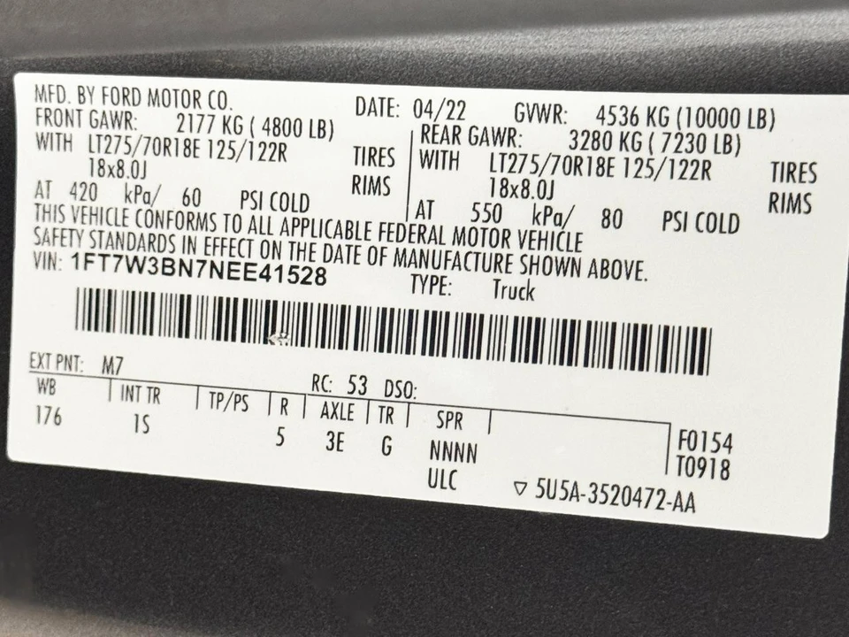 2022 Ford Super Duty 4th Gen - Image 31 of 31