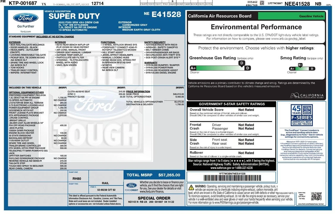 2022 Ford Super Duty 4th Gen - Image 4 of 31