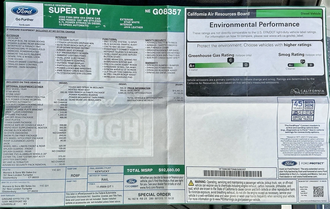 2022 Ford Super Duty 4th Gen - Image 2 of 14