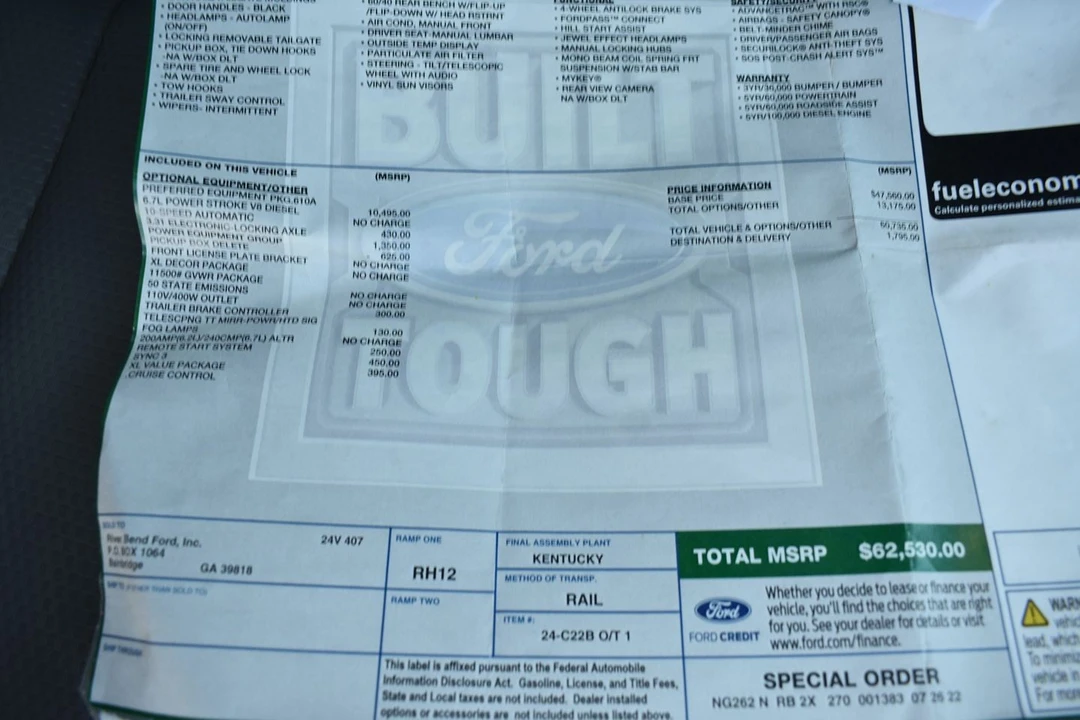 2022 Ford Super Duty 4th Gen - Image 19 of 25