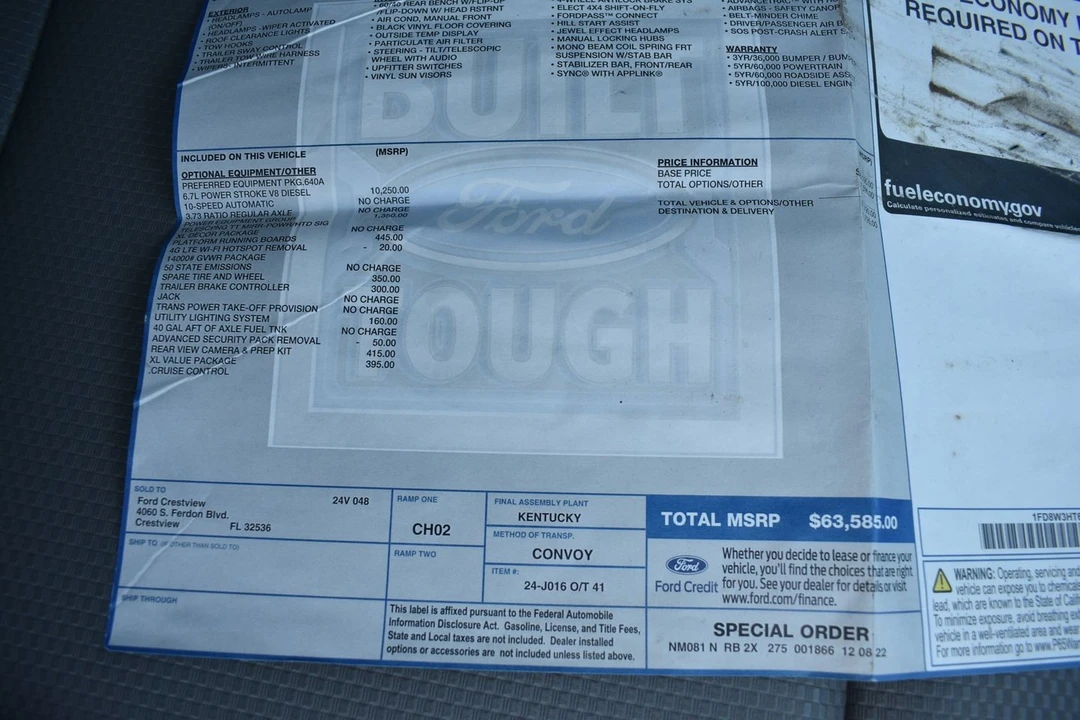 2022 Ford Super Duty 4th Gen - Image 21 of 26