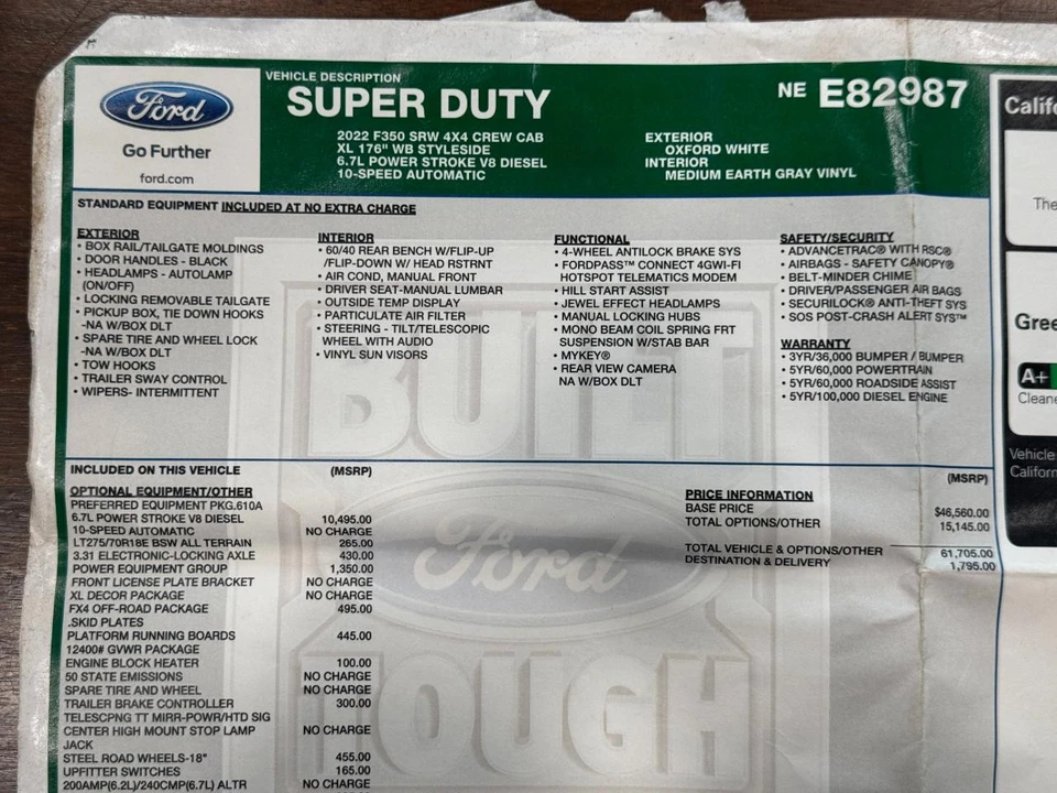 2022 Ford Super Duty 4th Gen - Image 30 of 31