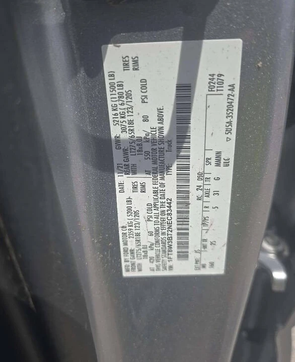 2022 Ford Super Duty 4th Gen - Image 9 of 17