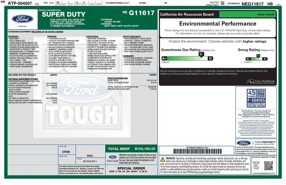 2022 Ford Super Duty 4th Gen - Image 7 of 31