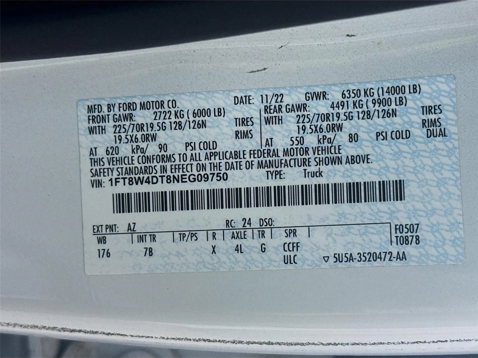 2022 Ford Super Duty 4th Gen - Image 19 of 22