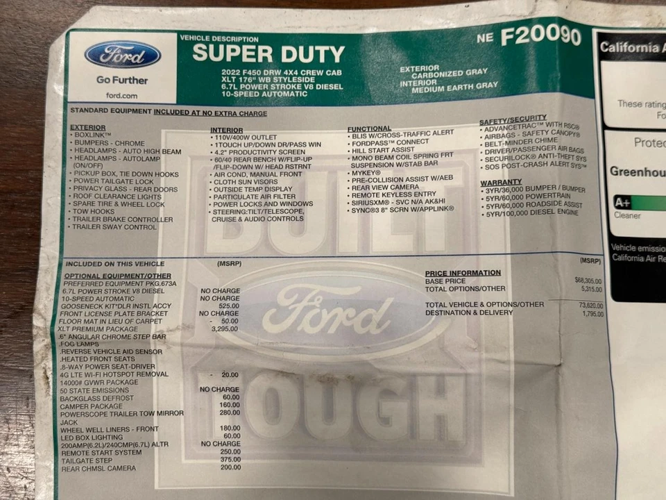 2022 Ford Super Duty 4th Gen - Image 26 of 27