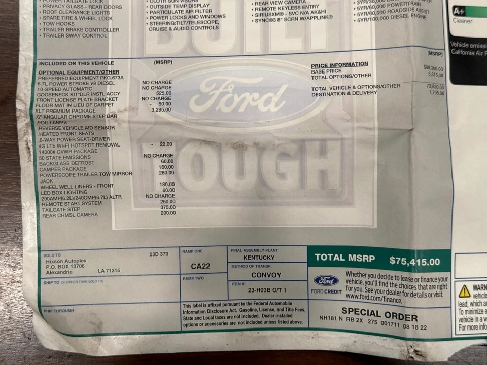 2022 Ford Super Duty 4th Gen - Image 27 of 27