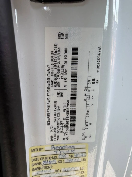 2022 Ford Super Duty 5th Gen - Image 20 of 21