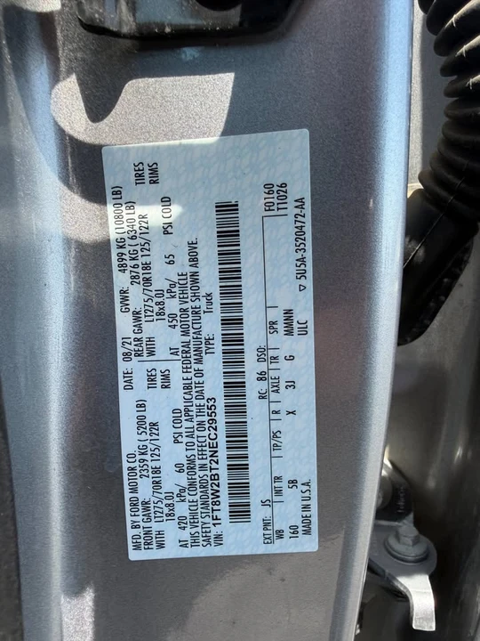 2022 Ford Super Duty 4th Gen - Image 3 of 12