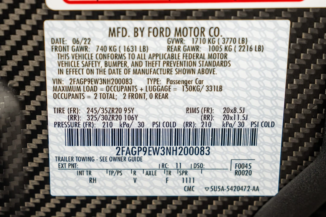 2022 Ford GT 2nd Gen - Image 19 of 21