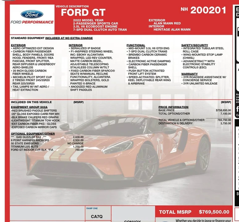 2022 Ford GT 2nd Gen - Image 15 of 16