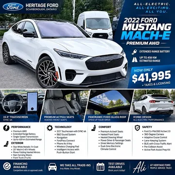 2022 Ford Mustang Mach-E GT Extended Range