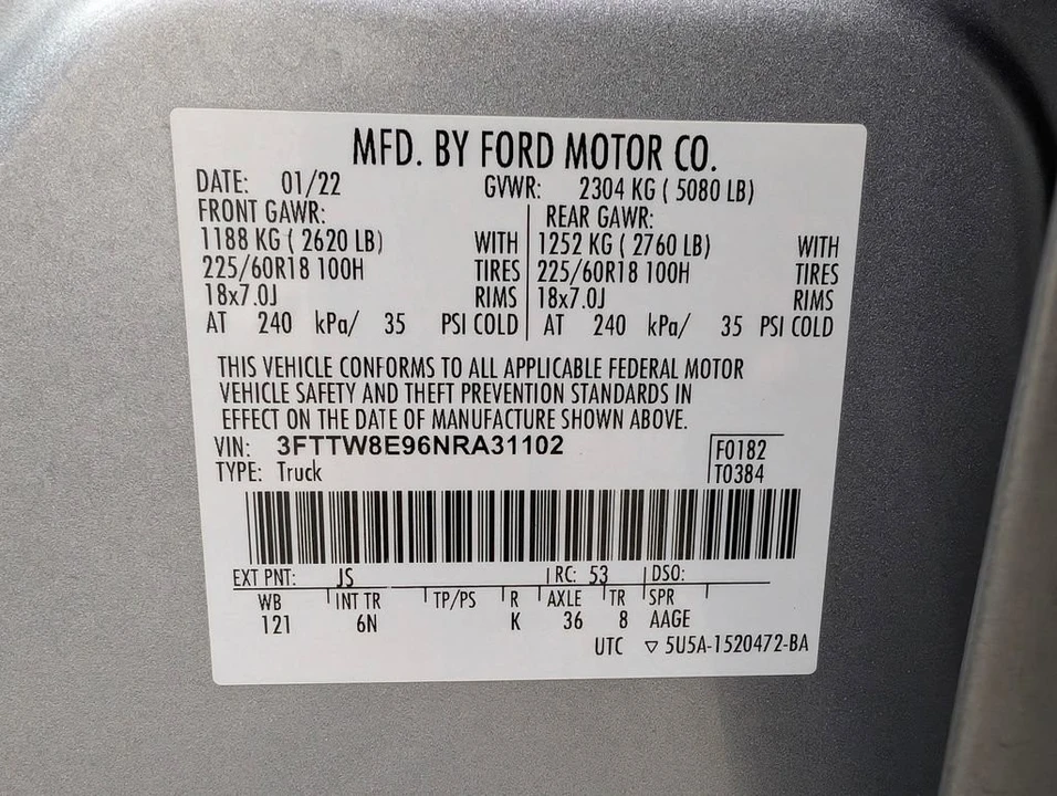 2022 Ford Maverick - Image 11 of 12