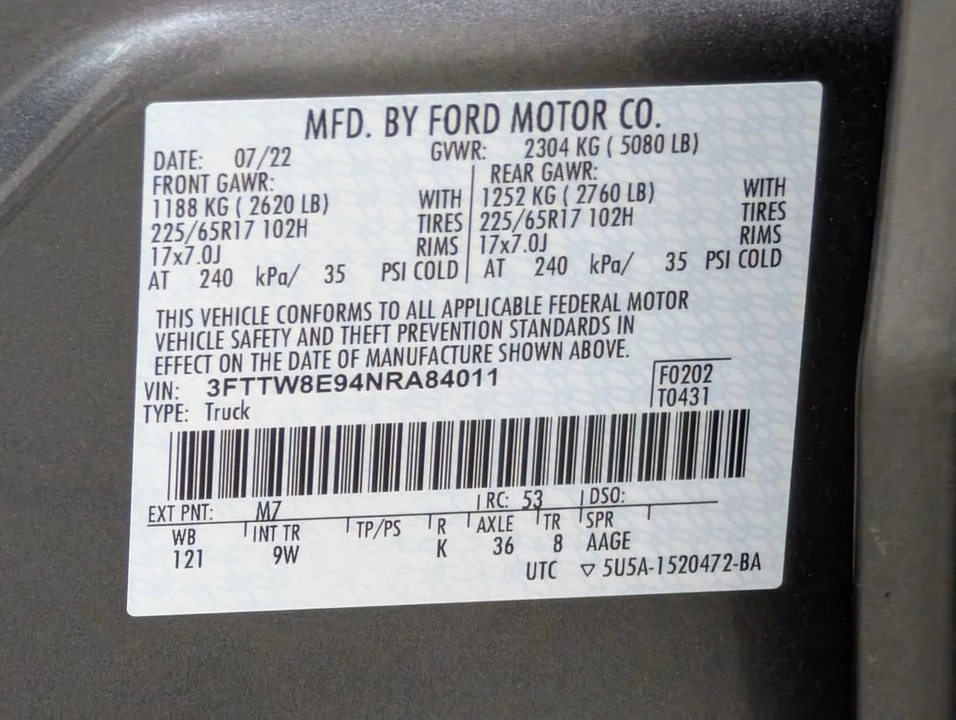 2022 Ford Maverick - Image 20 of 25