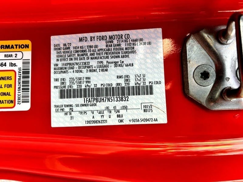 2022 Ford S550 Mustang - Image 20 of 21