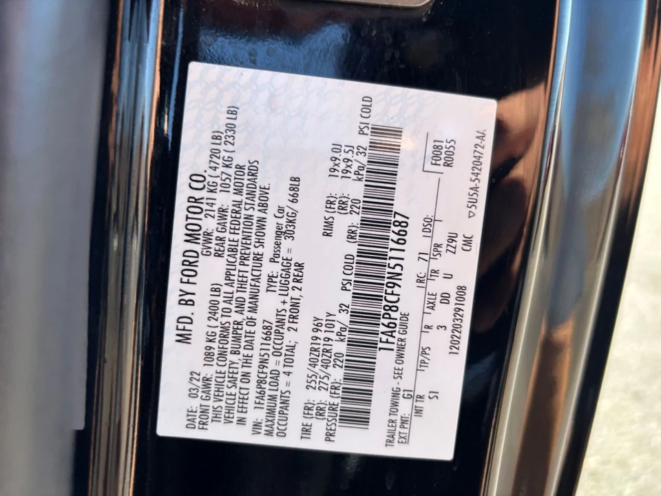 2022 Ford S550 Mustang GT - Image 30 of 31
