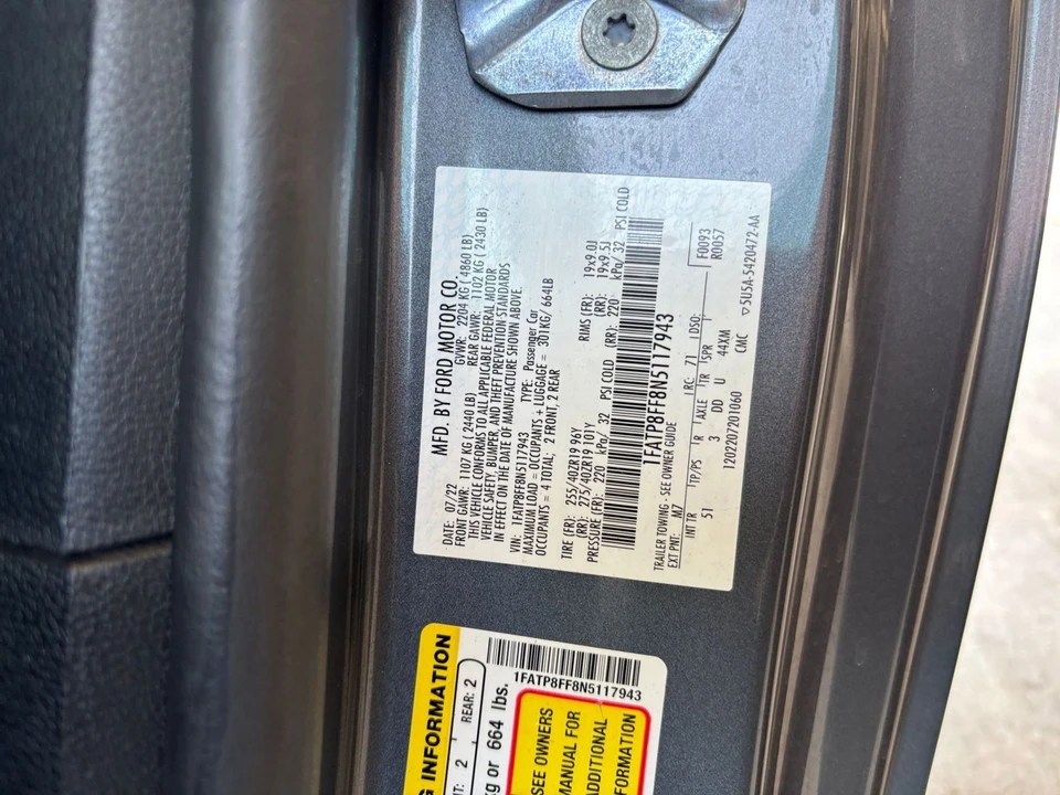 2022 Ford S550 Mustang GT - Image 30 of 31